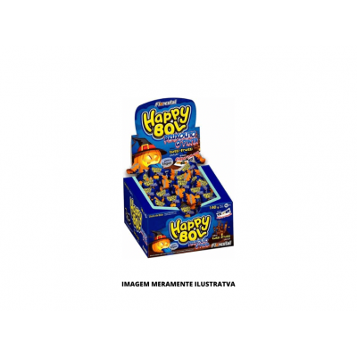 CHICLETE - FLORESTAL - 140g HAPPY BOL BRUXOLITO Q PINTA